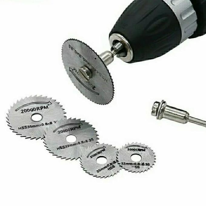 mata gergaji potong mini set, set mata gergaji bor new