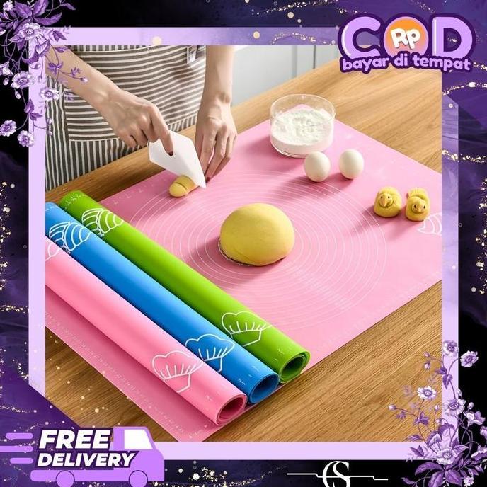 Pilihan- Alas Adonan Kue Silikon / Alas Bahan Adonan Kue / Alas Baking Pastry Adonan Kue Bahan Silik