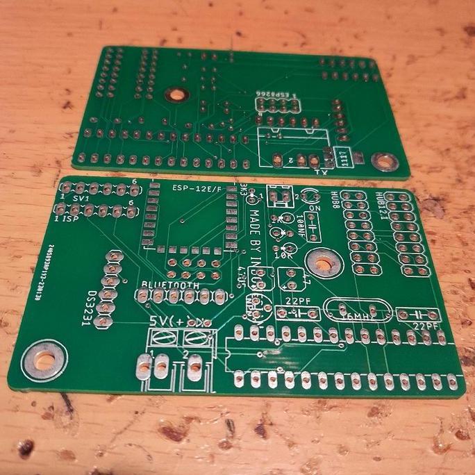 PCB ARDUINO ATMEGA328 ATMEGA 328 ESP12 SMD RTC BLUETOOTH P10 HUB8 HUB-08 HUB-12 HUB12 JWS CLOCK BBM2