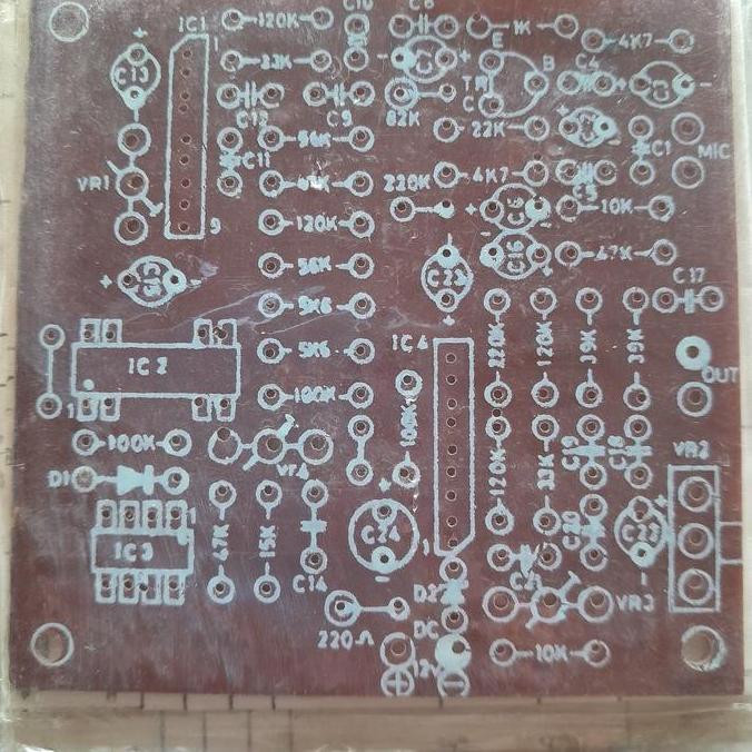 PCB ECHO MN3005 / MN3008 REPEATER (PEMBANGKIT GEMA) JADUL BBM27