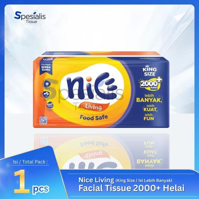 tissue nice facial 1000 gram 2 ply