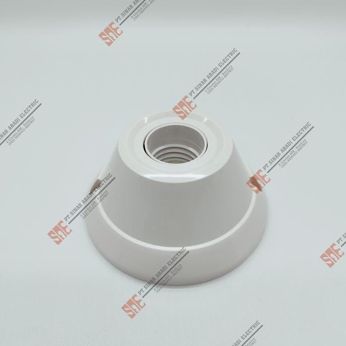 Fitting Lampu Plafon Panasonic / Putih