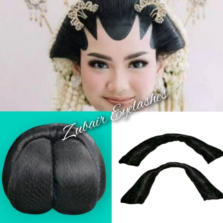 1 Set Sanggul Tekuk Jawa||Pengantin ( Sanggul Tekuk + Subal Solo)