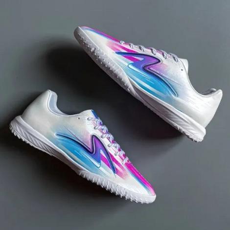 Sepatu Futsal Specs Accelerator Alpha Xtd Elite Fg Lilac Blue Olahraga Sepak Bola Best Quality Terba