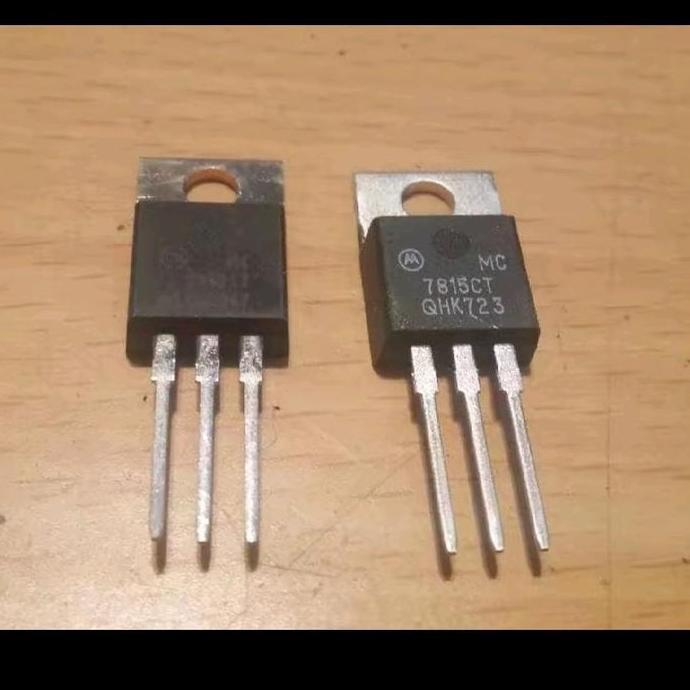 IC REGULATOR MC7815 MC 7815 DAN MC7915 MC 7915 (SPASANG) MOTOROLA ON BBM27