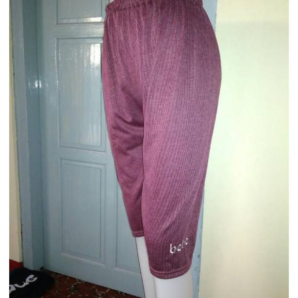 Okegzn - Legging Bebe Babat dan Bebe Polos 7/8 Wanita