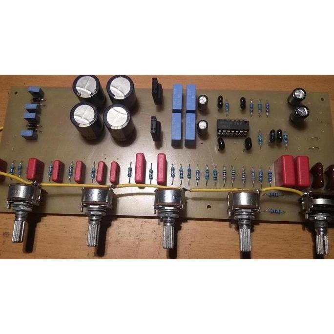 PCB TONE CONTROL BIFET BI-FET BI FET TL084 TL 084 TL074 TL 074 BBM27