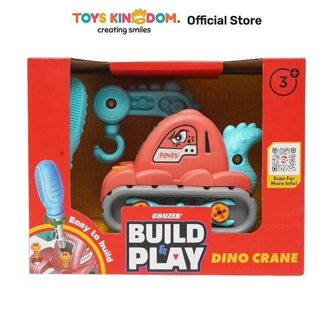 Toys Kingdom Cruzer Set Build & Play Dino Crane