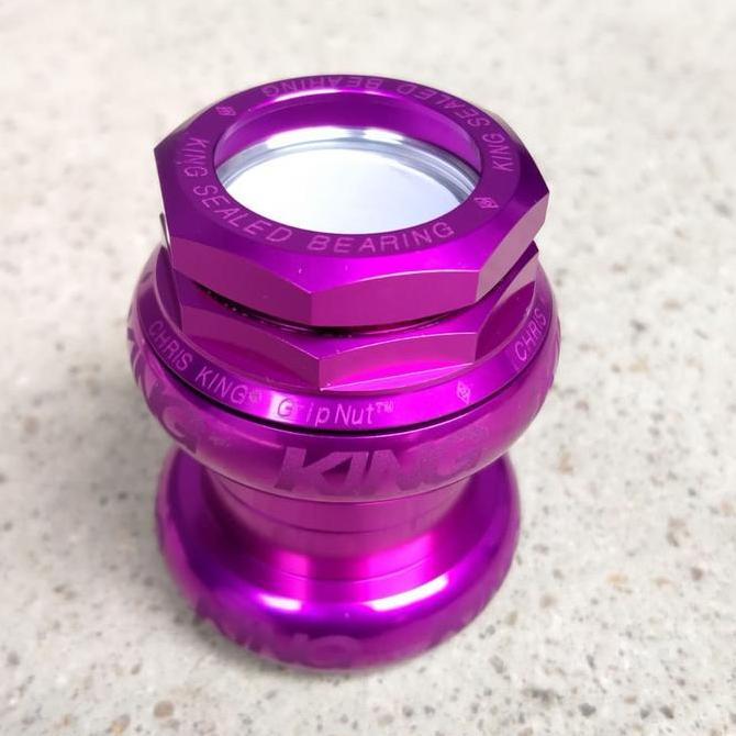 Chris King 2 Nut Headset Purple