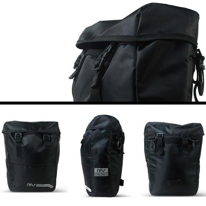 Tas Sepeda Touring Depan || Tas Belakang Sepeda Lipat TR.5