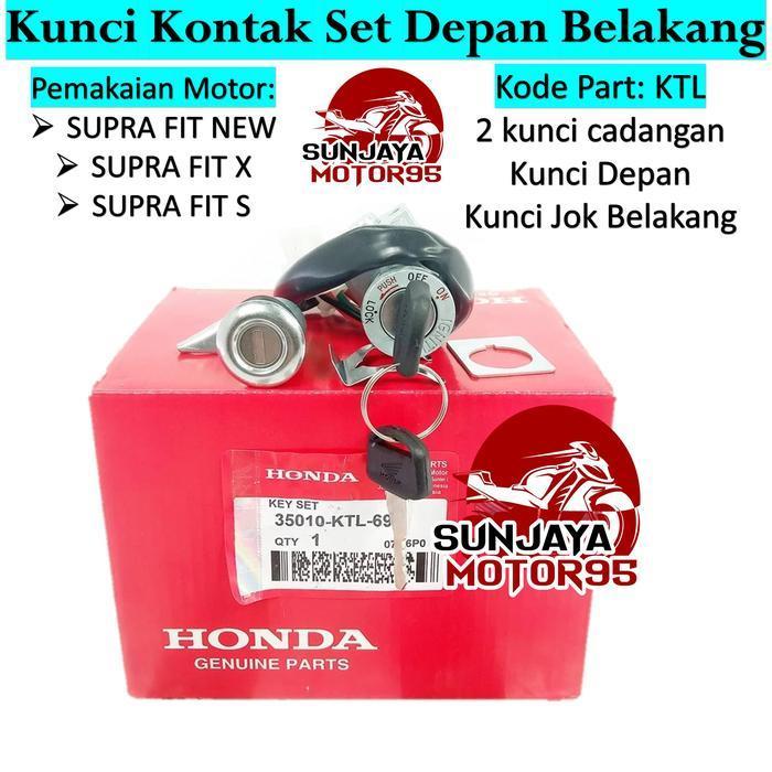 Kunci Kontak Supra FIT New  - Supra Fit Jumbo Kode Part : KTL Accessories  Motor Anak Jok Motorcycle