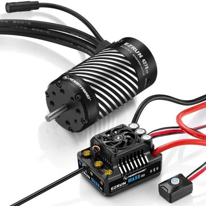 38010607 HOBBYWING COMBO EZRUN MAX8 G2S ESC & 4278SD-2250KV G2R MOTOR TQRC27