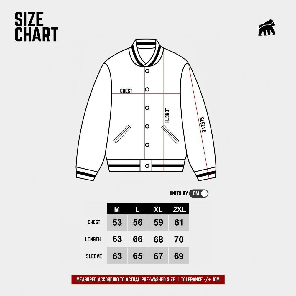 original house of smith jaket varsity pria - new chamsity #10 - jacket
