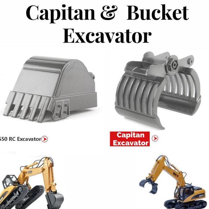 PART HUINA EXCAVATOR CAPITAN BUCKET HUINA 1550 1535 JH27
