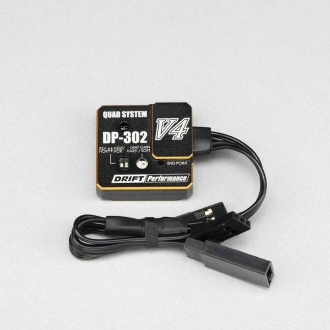 DPP-302V4B YOKOMO RACING PERFORMER V4 STEERING GYRO (2/3CH) FOR DIGITAL SERVO TQRC27