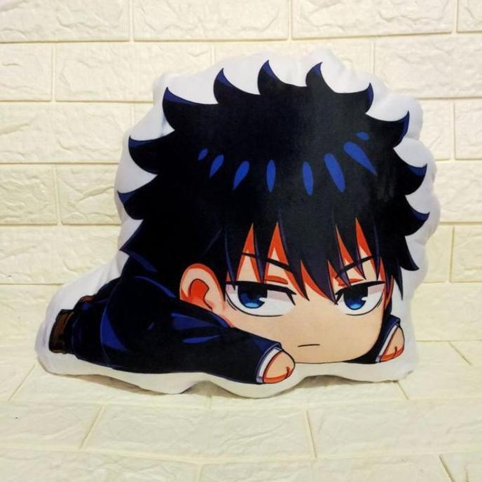 pillow bantal boneka plushie anime jujutsu kaisen megumi fushiguro