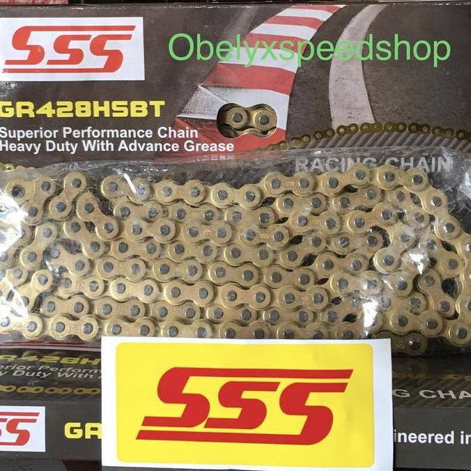 Gearset SSS 428 Rantai HSBT KLX