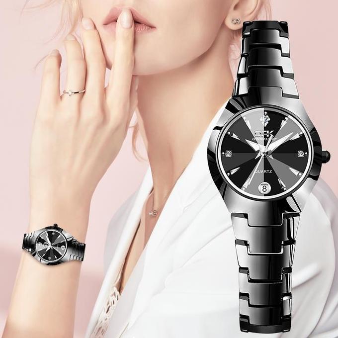 Ore- Opk Jam Tangan Nita Anti Air Cewek Bergaya Elegan Kecil Analog Women Tches Jam Tangan Poros