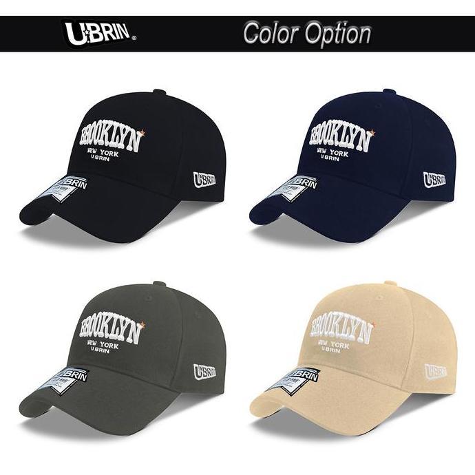 U.BRIN TOPI BASEBALL UB8027 ORIGINAL BROOKLYN MODERN STYLE UBRIN HAT CAP CASUAL DISTRO FASHION DEWAS