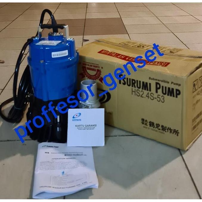 Pilihan- Pompa Celup Tsurumi Hs2.4S ( Submersible Pump ) 2 Inch