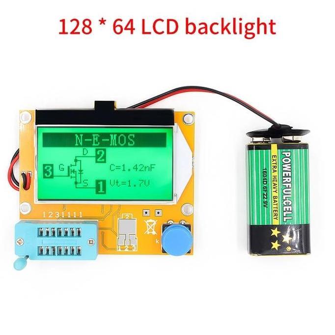 Mega328 LCR-T4 ESR Meter LCR Led Transistor Diode Triode Capacitance