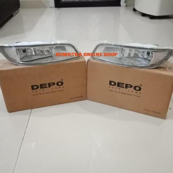 Fog lamp lampu kabut palang kijang kapsul 2003 7k kanan+kiri depo asli