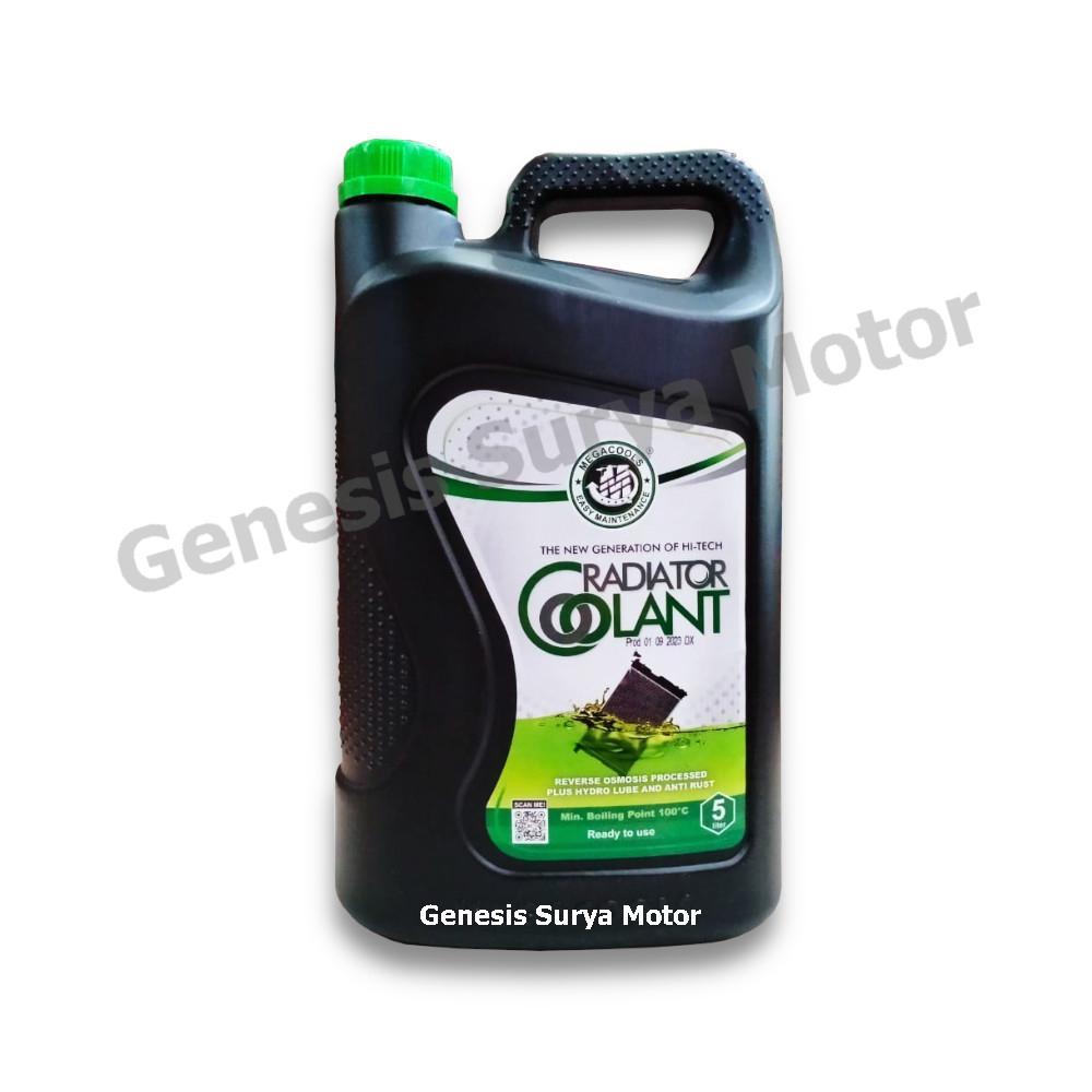 Radiator Coolant Hijau Megacool 5Lt Megacools