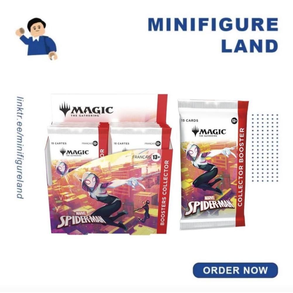 Mtg Magic The Gathering Marvel'S Spiderman Collector Booster Box