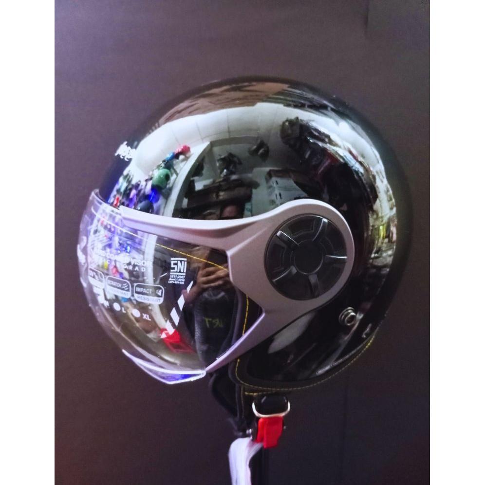HELM CARGLOSS YRM SOLID BLACK HELM CARGLOSS YRM GHOTIC