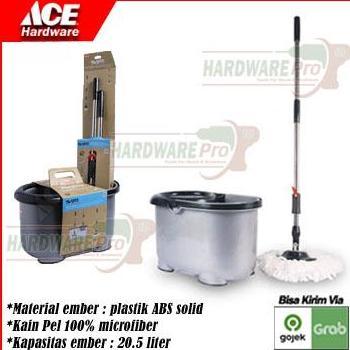 Alat Pel Lantai Super Mop Spin Mop Set Twister Mop Tatay Ace Hardware