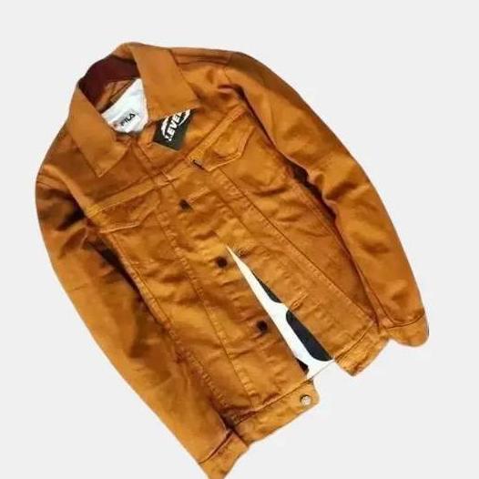 BELI JAKET DENIM SOBEK PRIA / JAKET JEANS RIPPED COWOK BIOBLIT BIOWASH kancing kulit nyaman panjang 
