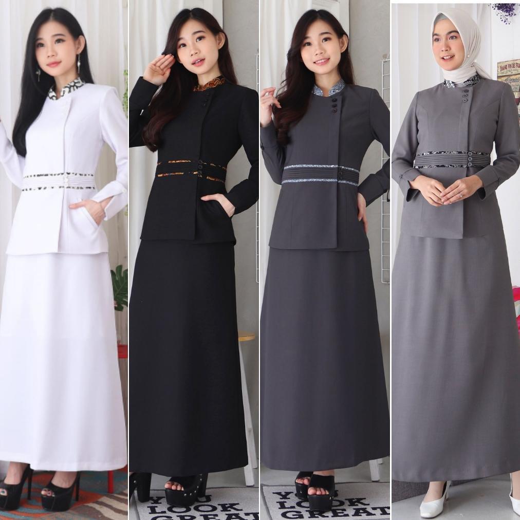 Bagus Blazer Wanita / Seragam Pns / Baju Dinas Pemda / Baju Pns Wanita / Baju Asn / Baju Guru Wanita
