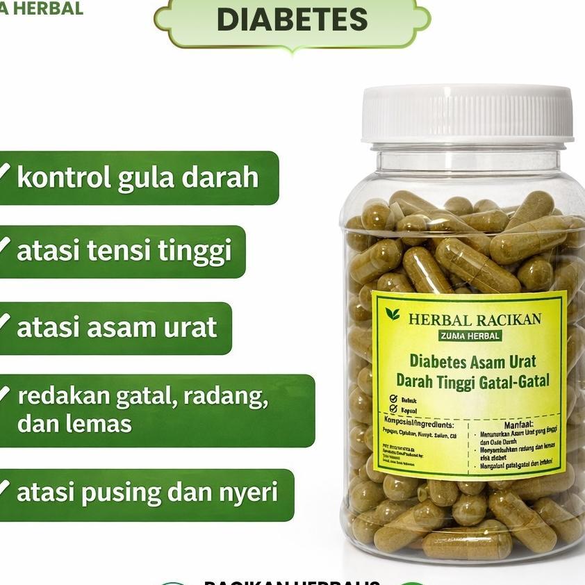 Herbal Racikan Diabetes Zuma Herbal Efektif Menurunkan Gula Darah