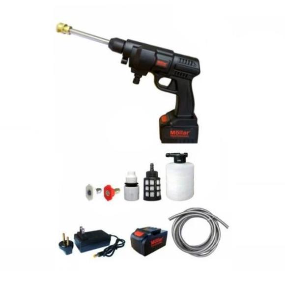 MOLLAR W 24V Cordless Jet Cleaner Mesin Cuci Motor Mobil AC Baterai