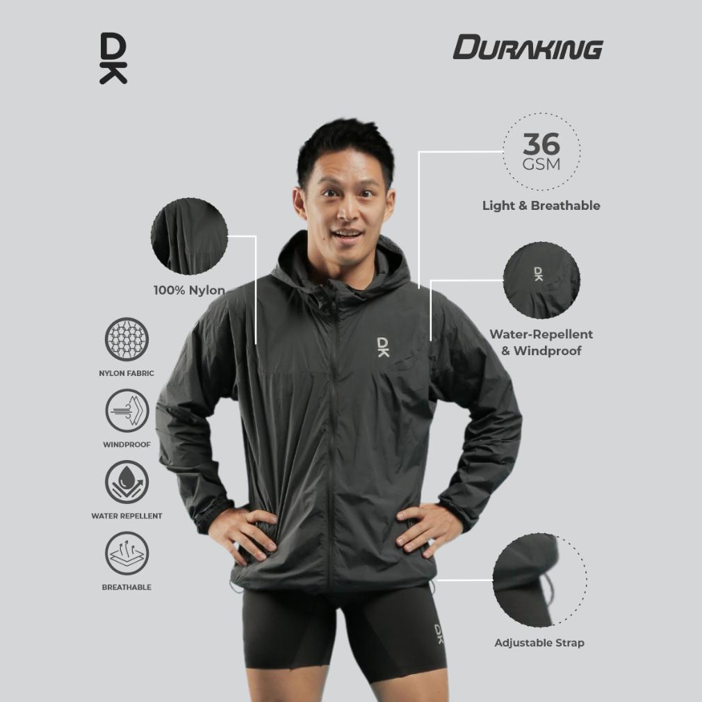 Discount Duraking Jaket Windbreaker Pria Nylon -  Aeroshield