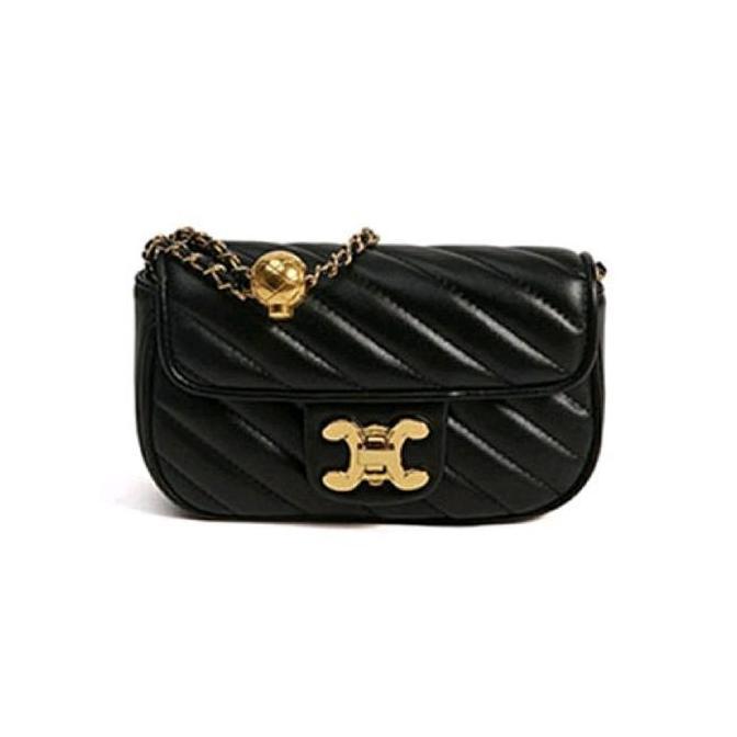Donna- Js 8156 Tas Selempang Nita Kulit Multifungsi Dompet Cewek Mini Rantai Luxury