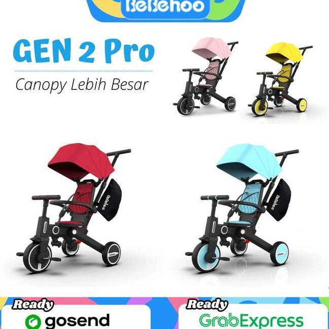 Bebehoo Gen 2 Pro 7 In 1 Stroller Folding Trike Sepeda Bayi Lipat