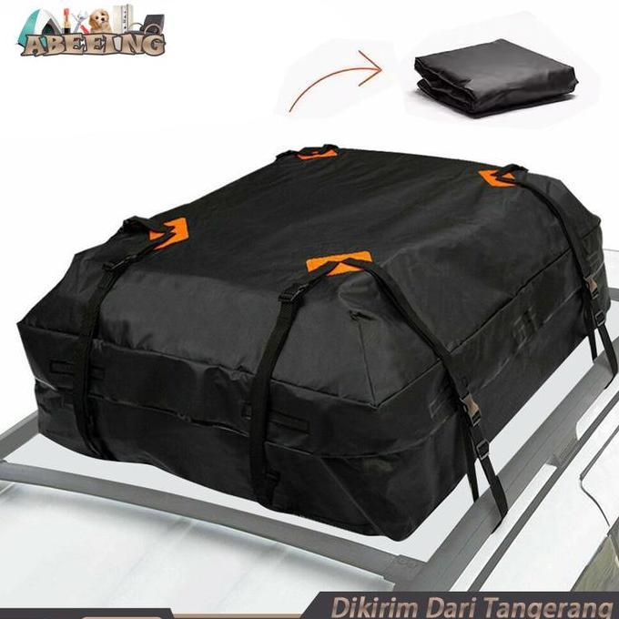 CIEN 425L Roof Bag Mobil Tahan Air Tas Atap Mobil Tas Cargo Atap Mobil Roof Bag Jumbo Mobil Perjalan