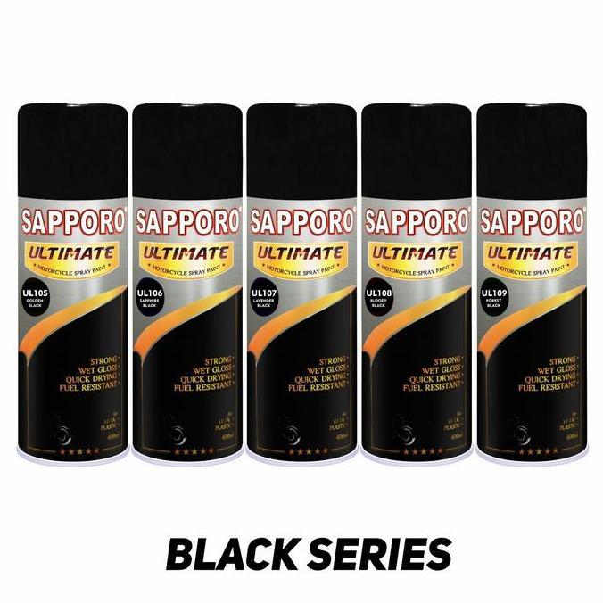 Pit- Sapporo Ultimate Black Series / Diamond Black Cat Semprot Sapporo