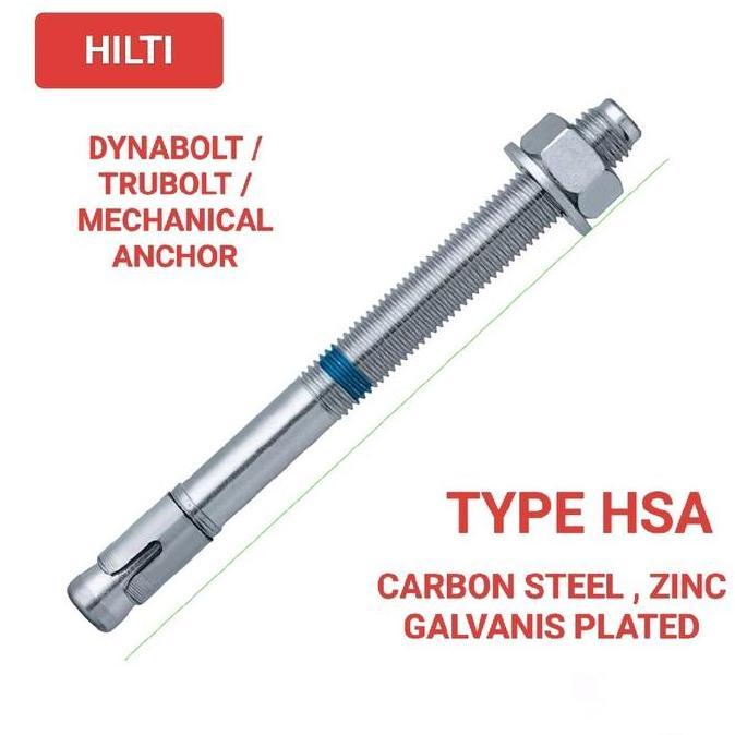 DYNABOLT / DINABOLT HILTI M12 X 100 MM BMP27