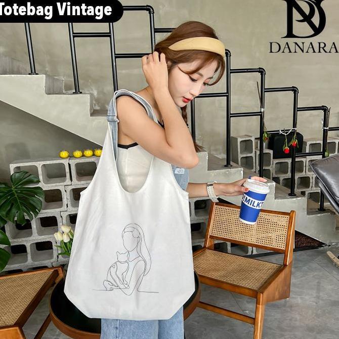 Donna- Danara Tote Bag Vintage Nita - Broken White