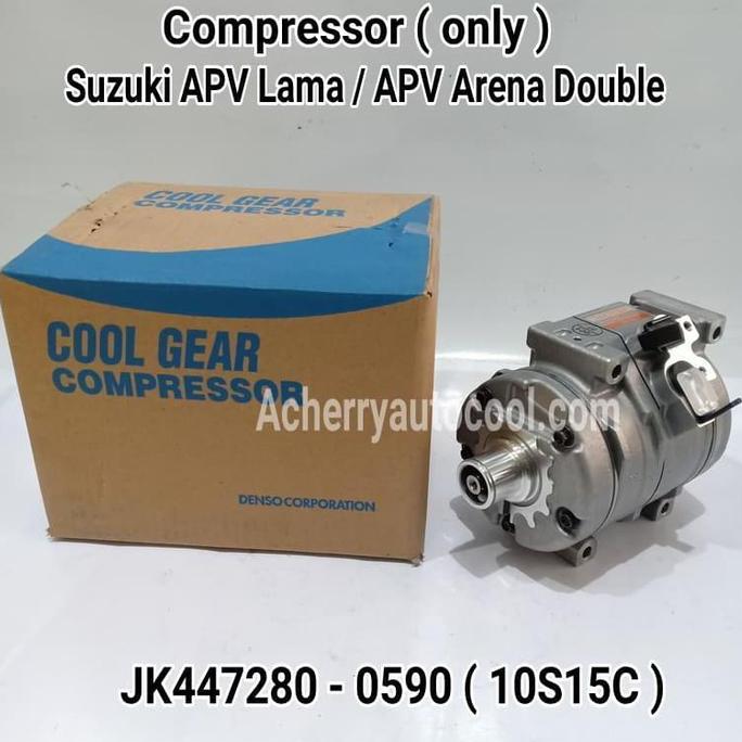 Produk Terbaik] Compressor Kompressor Dinamo Ac Mobil Suzuki Apv Lama/Apv Arena Double