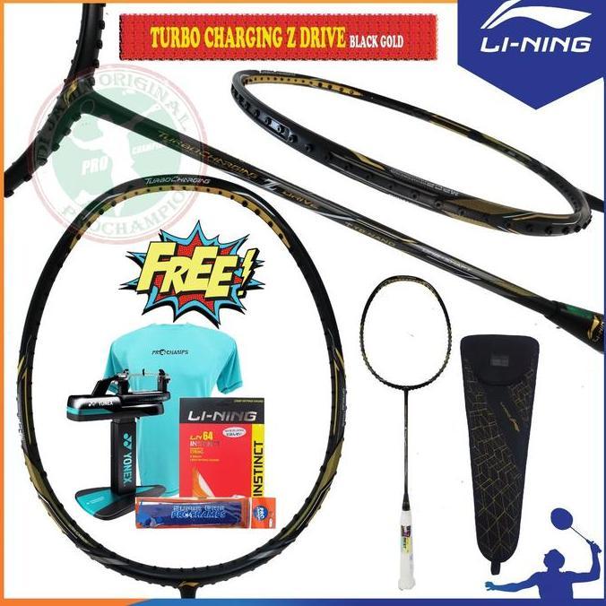 LINING TURBO CHARGING Z DRIVE RAKET BADMINTON