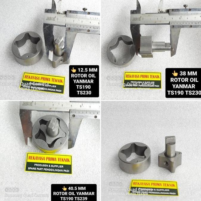 /////] TS190 TS230 ROTOR POMPA OLI OIL YANMAR TS 190 230 19 23 HP PK