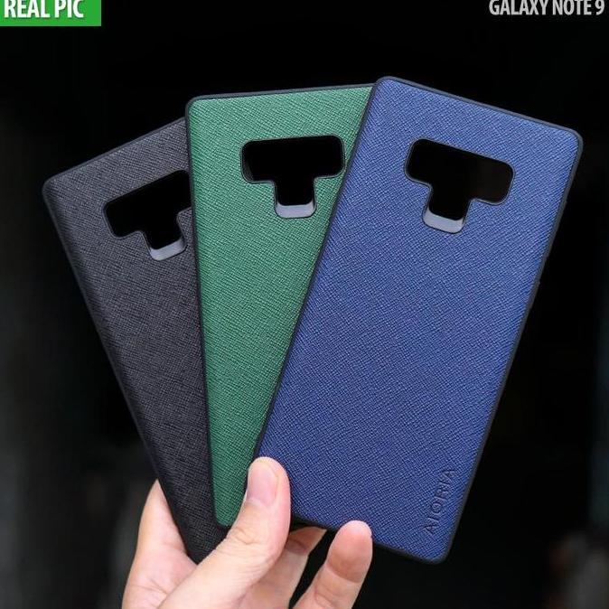 Casing Samsung Galaxy Note 9 10 Plus AIORIA Canvas Hybrid Soft Case