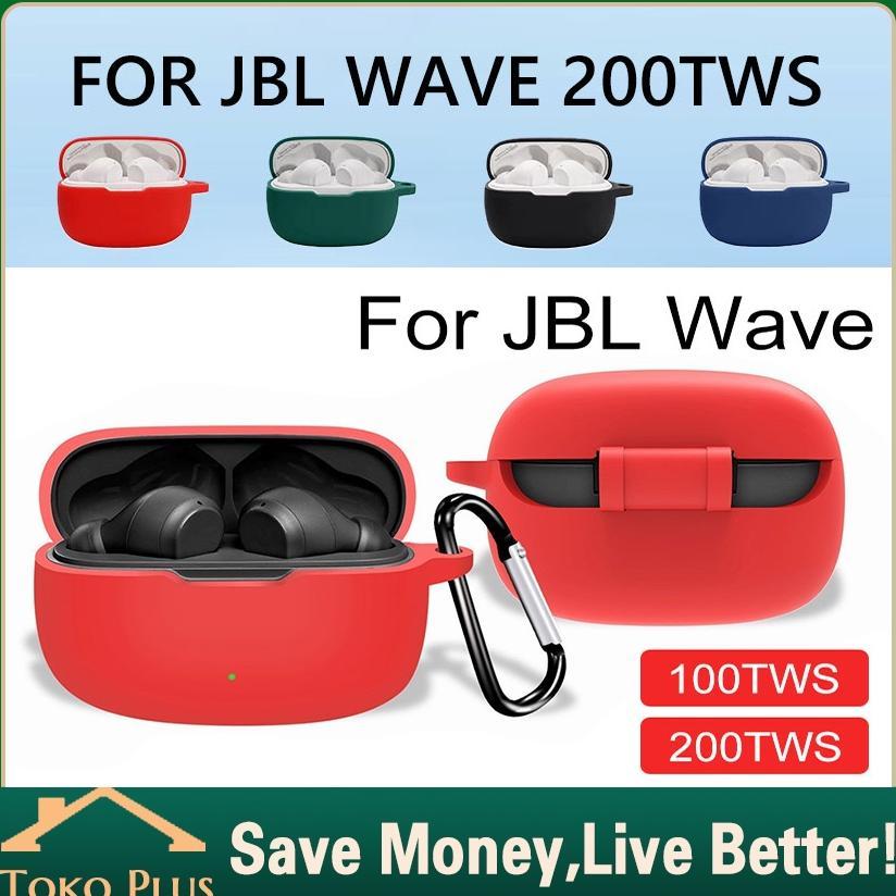 Silicone Soft Case for JBL WAVE 100TWS/200TWS Cover Shockproof Wireless Protective Earphones Cover f