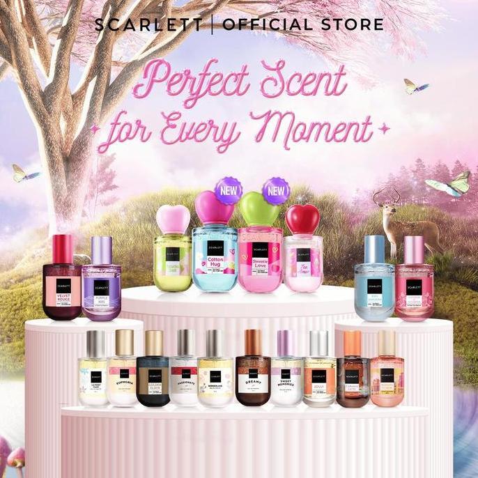FELICYA'S FAVORITESCARLETT Eau De Parfum & Extrait De Parfum 30ml Wangi Tahan Lama - Unisex - Wangi 