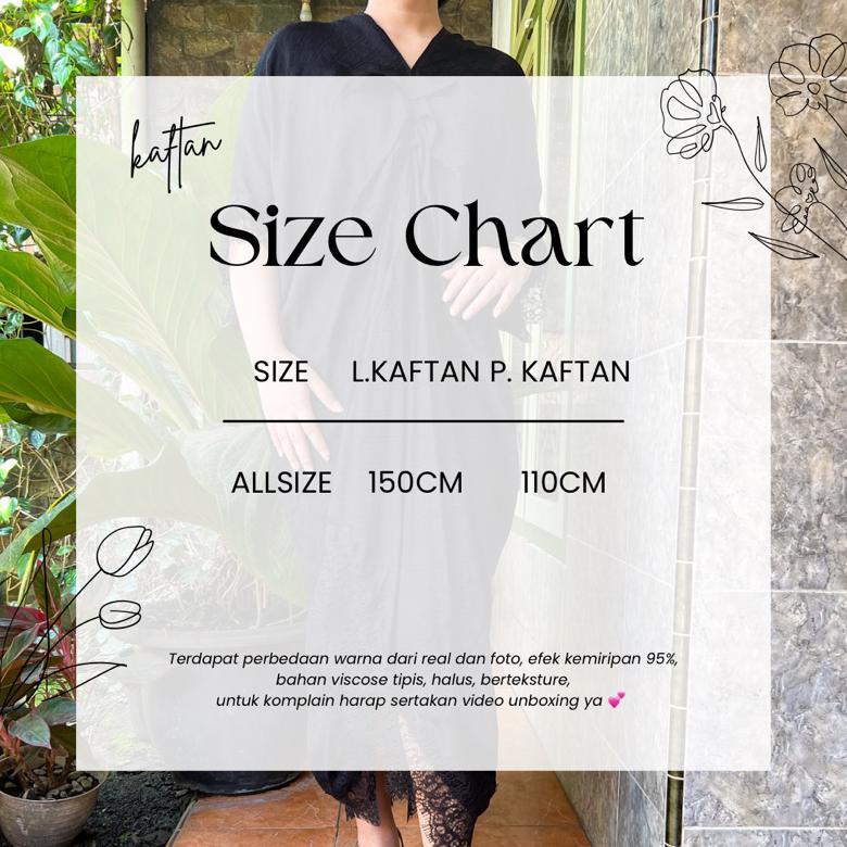 NEW PROMO kaftan viscose polos, kaftan midi, kaftan lace viscose