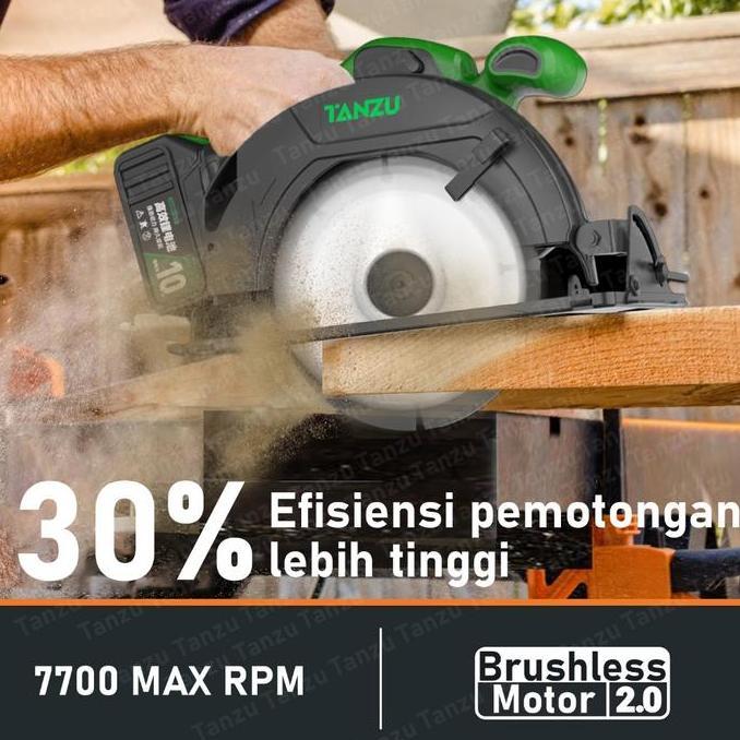 Terlaris CodTanzu 7 Inch Circular Saw / Mesin Gergaji / Mesin Potong/Mesin Gergaji Circular Saw Loga