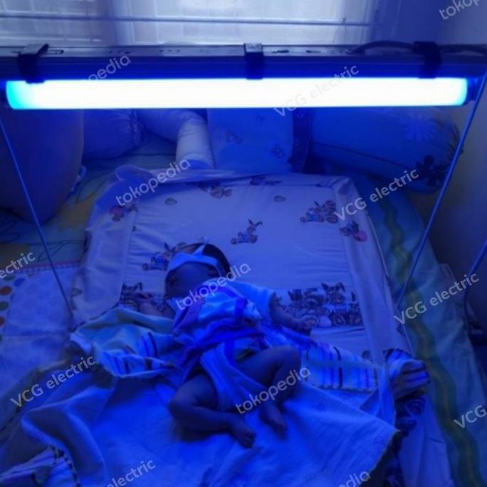 Lampu TL baby kuning komplit set TL 20/52